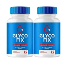 2-Pack Glyco Fix Blood Support to Maintain Blood Levels, Glycofix - 120 Capsules - £19.94 GBP