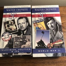 2 Reader’s Digest Walter Cronkite Remembers The 20th Century VHS Sealed ... - £7.41 GBP