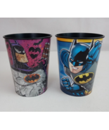 Batman DC Comic 16 oz Plastic Cup x2 Designware - £5.34 GBP