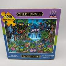 Wild Jungle Rainforest Eric Dowdle Jigsaw Puzzle 1000 pieces 19x26 USA NEW - $18.00