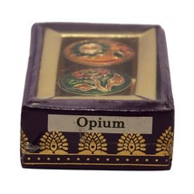 Natural Solid Perfume Opium Fragrance 2 Mini Brass Jar Unisex Body Spray 4g - £6.95 GBP