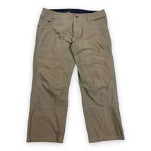 Kuhl Radikl Style 5109 Stretch Outdoor Hiking Cargo Crop Pants Brown Men... - £34.88 GBP