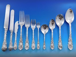 Renaissance by Dominick and Haff Sterling Silver Flatware Set Service 168 pc Din - €21.394,64 EUR