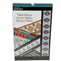 ArtZone Tribal Patterns Large Coloring Pad Spiral Bound New 11 x 17&quot; - £8.49 GBP