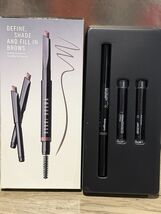 Bobbi Brown Perfectly Defined Long-Wear Brow Pencil &amp; Refill Duo In Maho... - $32.66