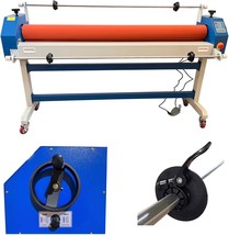  63&quot; Automatic/Manual Cold Roll Laminating Machine 1600mm Wide Laminator w/Frame - £813.03 GBP