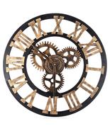 Oversized 3D Gear Design Wall Clock - £40.75 GBP