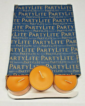Partylite Tealight 12 Candles NOS &quot; Juicy Clementine &quot; P1F/V04360 - £10.38 GBP