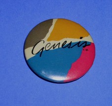 Genesis Pinback Button Abacab Vintage 1982 - £11.73 GBP