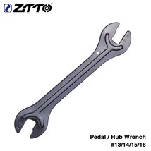 ZTTO High Quality Bicycle Pedal Wrench Steel Hub Wrench Repair Spanner 13 14 15  - £59.14 GBP