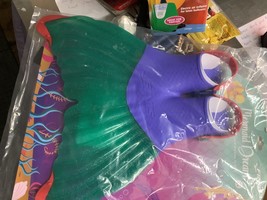 Finis Kids&#39; Mermaid Dream Fin - Purple/Green/Red - £16.36 GBP