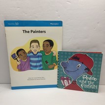 Lot 2 Kids Books The Painters Early Reading Pedro And The Present 7 Good... - £11.95 GBP