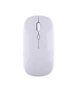 Wireless Bluetooth Mouse Portable Magic Silent Ergonomic Mice (White) - £9.90 GBP