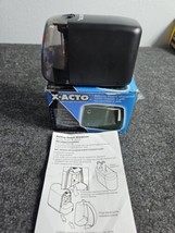 X-Acto Battery Operated Pencil Sharpener New In Box Model 16750  - £10.85 GBP