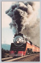 Shasta Route Southern Pacific 4449 Train Mt Shasta Vintage Postcard - $6.90