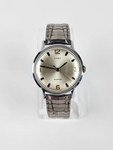 Vintage Timex Mechanical Mens Watch - Nice Dial &amp; Crystal -for parts Not running - £23.38 GBP