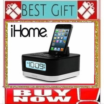 ✅?SALE⚠️?? iHOME Dock IPL10 FM CLOCK RADIO Charge ALARM CLOCK???BUY NOW? - £39.04 GBP