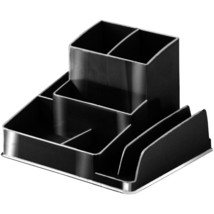 Italplast Recycled Desk Organiser (Black) - £17.58 GBP