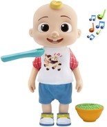 COCOMELON Deluxe Interactive JJ DOLL Sounds Sings Dress up Feed NEW SEAL... - $32.63