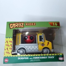 Funko Dorbz Ridez: Marvel Deadpool Chimichanga Delivery Truck #16 Corner Dent - £31.14 GBP
