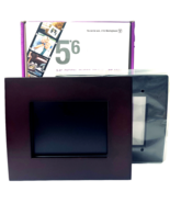 LCD 5’6 Digital Photo Frame DPF-0561 2-Frames Mahogany &amp; Black - Westing... - $223.16 MXN