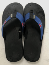 Nice Toe Goz University Of Pennsylvania UPENN Red Blue Sz 9 Flips Flops ... - $14.84