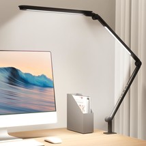 Led Desk Lamp, Dual Light Sources Desk Lamp For Home Office Dorm, Stepless Cct A - £72.75 GBP