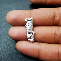 Silver Hindu God Lord Bal Hanuman Pendant Religious Locket Unisex Gift J... - $30.11