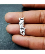 Silver Hindu God Lord Bal Hanuman Pendant Religious Locket Unisex Gift J... - €26,14 EUR