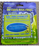 AOL 9.0 Security Edition Disc 90 Days Risk-Free CD Sealed 50 Games NEW +... - $10.84