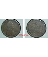 Lincoln Wheat Penny 1916 G #101 - £1.57 GBP