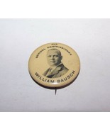 VINTAGE WILLIAM BAUSCH SCHOOL COMMISSIONER ROCHESTER NY POLITICAL PINBAC... - £7.82 GBP