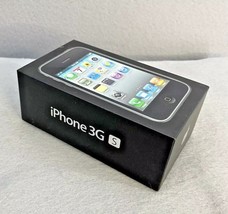 Original APPLE iPhone 3GS Black 8GB BOX ONLY Booklets &amp; Apple Decals Sti... - $16.82