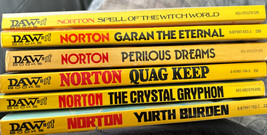 Lote De 6 Andre Norton Daw Libros en Rústica Primera Impresiones 1970&#39;s ... - £13.87 GBP