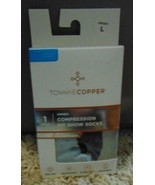 Womens Compression Socks Tommy Copper Black Performance Athletic No Show... - £6.32 GBP