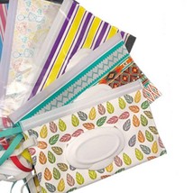 Snap Strap Portable Baby Wet Wipes BoxCases 23*13.5CM ethnic style - $7.20