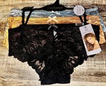 Daisy Fuentes ~ Women&#39;s Boyshort Underwear Panties 3-Pair Nylon All Lace... - $17.62