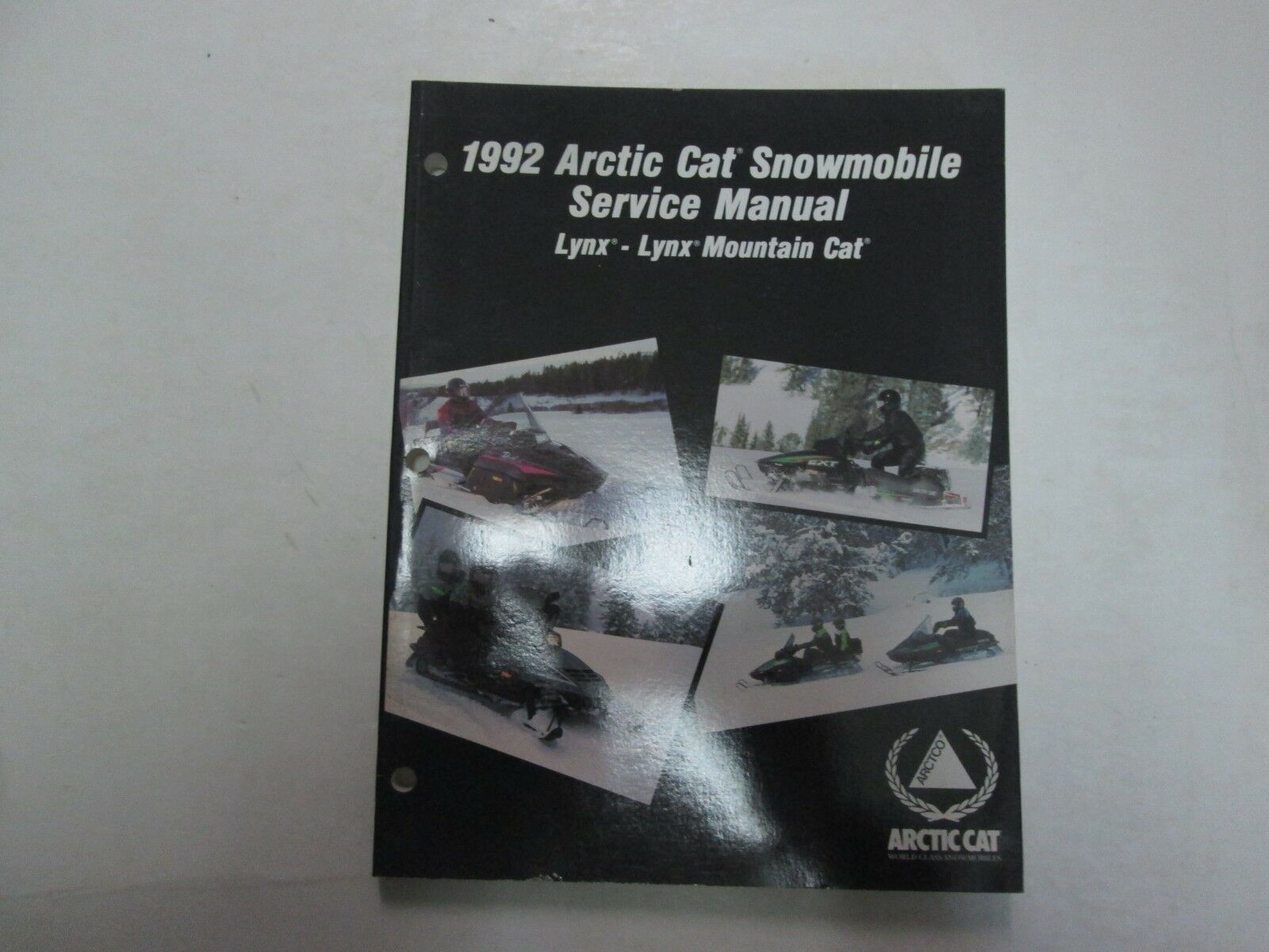 Primary image for 1992 Arctic Cat Snowmobile Lynx Mountain Cat Service Repair Shop Manual