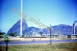 1969 Sugar Loaf Mountain Banco de Lavoura Brazil Rio de Janeiro Kodachrome Slide - £3.12 GBP