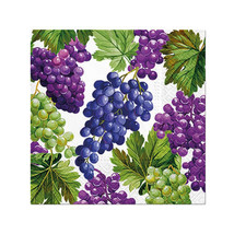 Paw Lunch Napkin 33cm (20pk) - Natural Grapes - $31.85