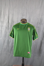 Team Brazil Jersey (VTG) - 1998 Third Jersey by Nike - Men's Large - $79.00