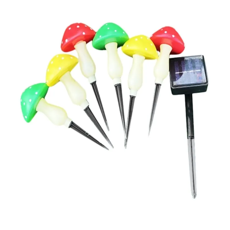 Christmas Lights Outdoor Solar Mushroom Lights 8 Modes Outside Waterproof Gar Fo - £56.38 GBP