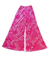 Vintage 1970s Sandcastle Cole Of California Palazzo Wide Leg Pants Hot P... - $83.51 CAD