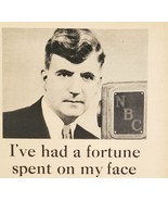 1936 Gillette Razor John Kennedy NBC Advertisement Antique Hygiene Ephem... - $28.11 CAD