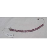 PARK LANE Limited Edition silver PINK LEMONADE Oval Impression Bracelet ... - £94.77 GBP