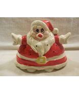 Vtg Kreiss Japan Ceramic Christmas Psycho Santa Toothpick Hors D&#39;Oeuvres... - $407.42 MXN