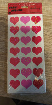 hallmark stickers hearts - $2.50