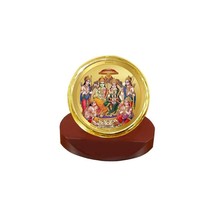 Bilderrahmen „Ram Darbar God Idol“ für das Armaturenbrett im Auto, 24 Karat... - £27.19 GBP