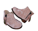 Joyfolie Toddler Girls 4 Arya Boots in Pink Velvet  NWOT - £29.62 GBP
