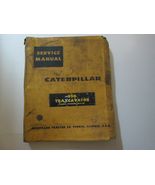 Caterpillar 950 Traxcavator Servizio Negozio Riparazione Manuale Binder ... - $129.98